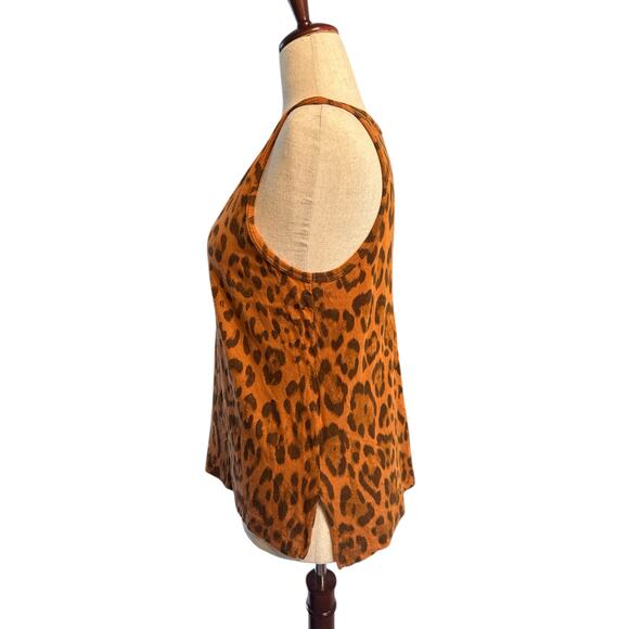 Peyton Jenson Cheetah Print V tank size M EUC - Picture 3 of 5